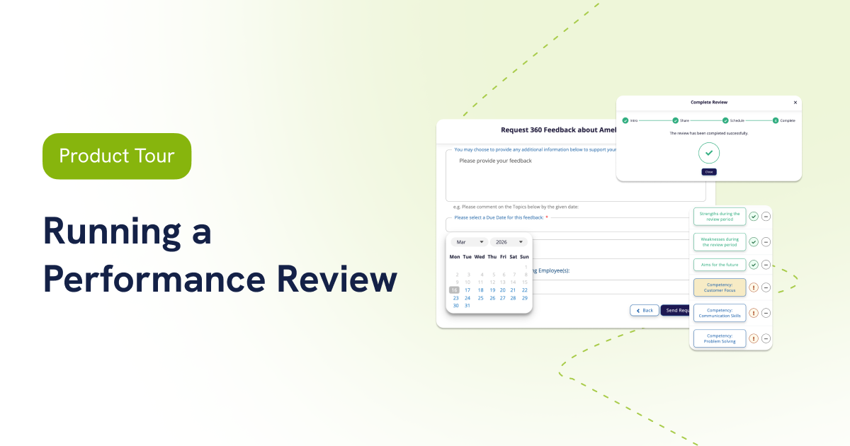 Running a Performance Review in Cintra People HR - Cintra
